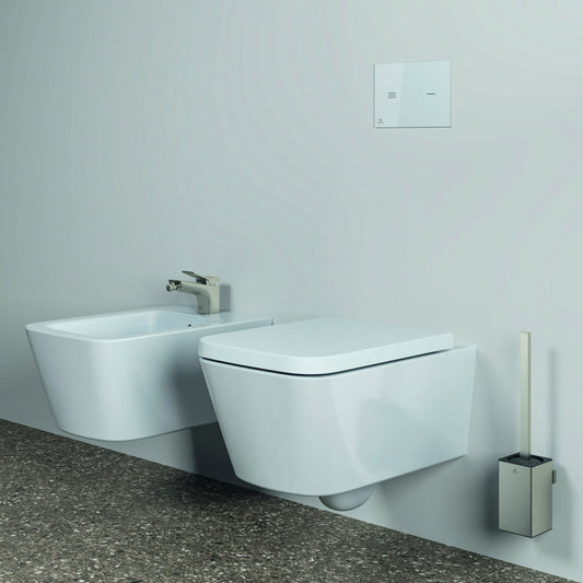 WC Brush Ideal Standard Atelier Conca Square Design Silver Storm
