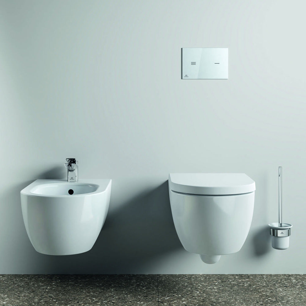 Тоалетна четка Ideal Standard Atelier Conca кръгъл дизайн хром