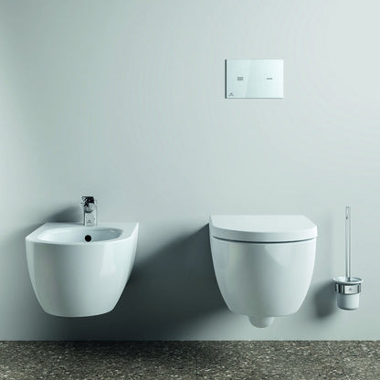 Тоалетна четка Ideal Standard Atelier Conca кръгъл дизайн хром