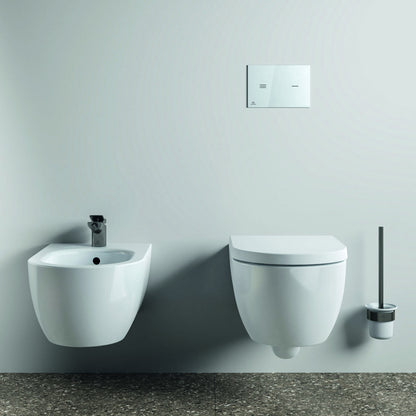 Перяща WC Ideal Standard Atelier Conca рунд дизайн сив Magnetic Grey