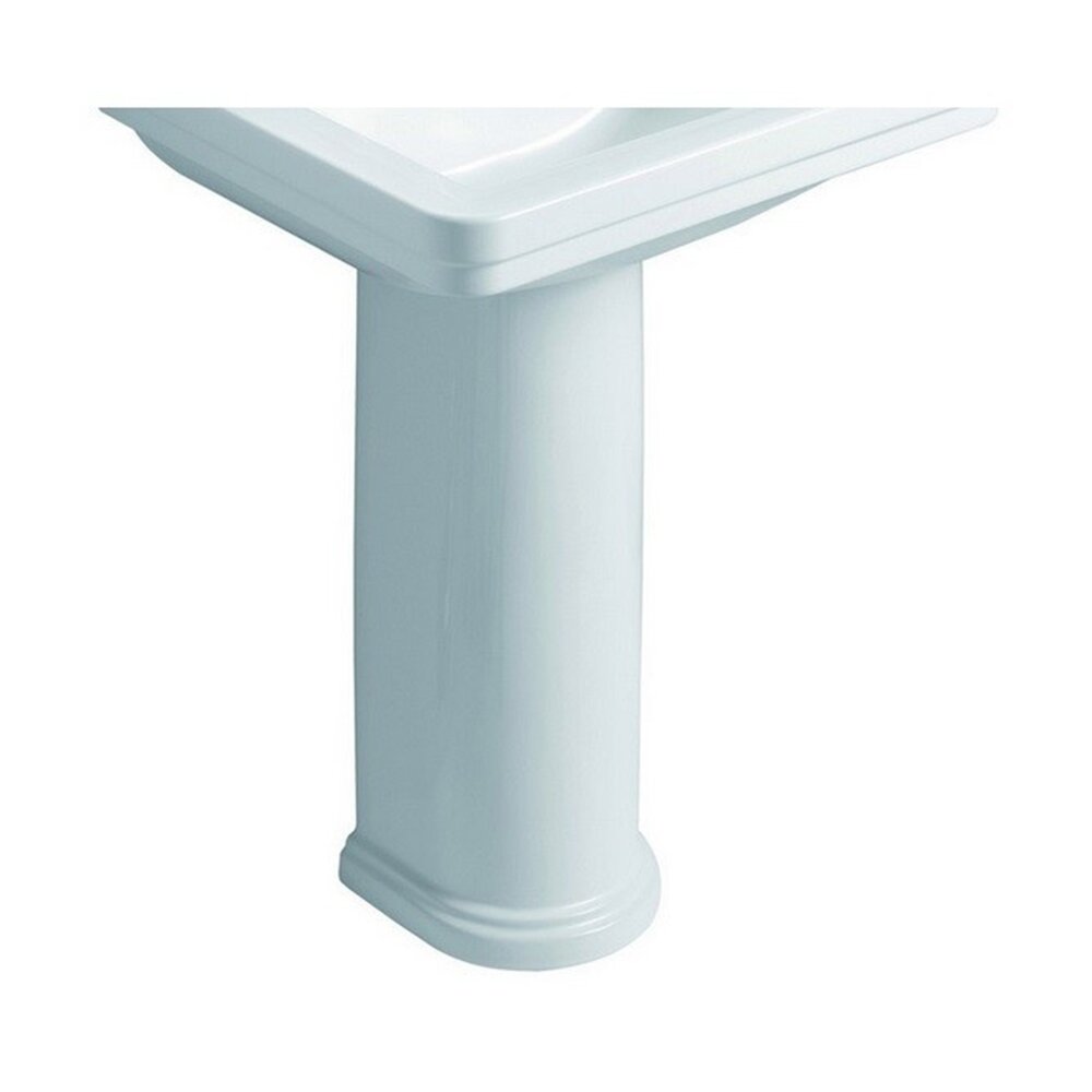Gala Noble White Washbasin Pedestal