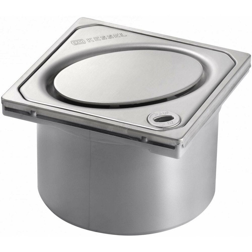 Kessel Oval System 100 Top Piece and Lid in Stainless Steel