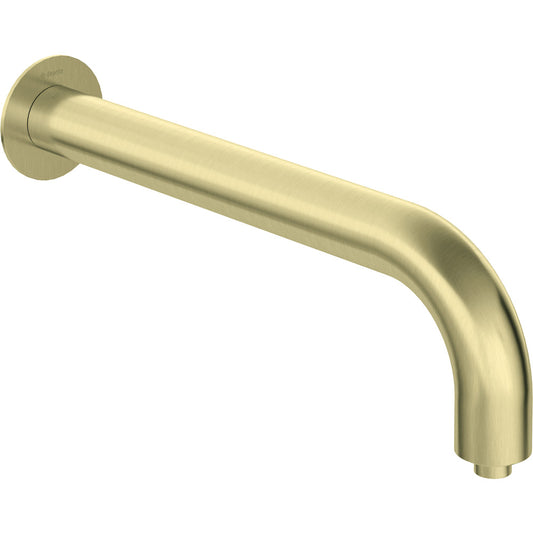 Brushed Gold Bathtub Spout Deante Silia