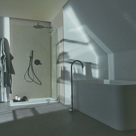 Freestanding bathtub faucet Ideal Standard Atelier Joy chrome with built-in body