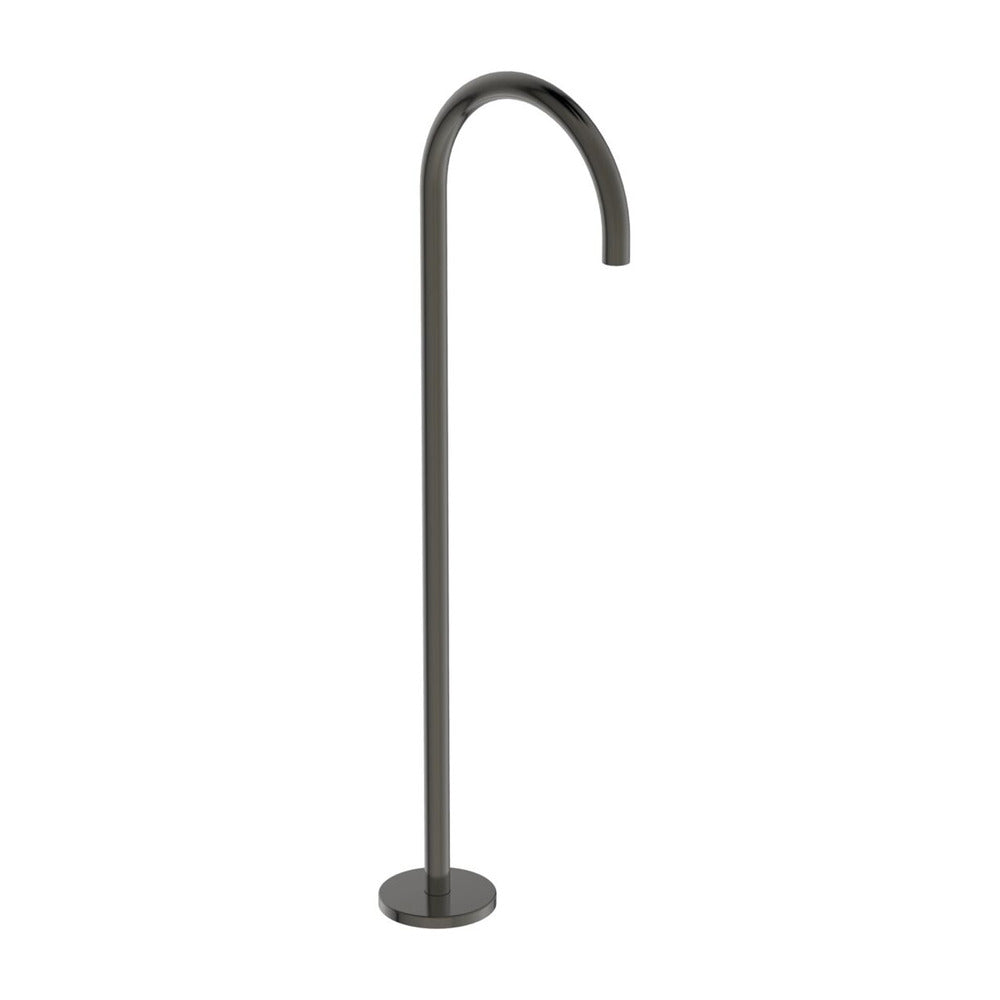 Freestanding bathtub faucet Ideal Standard Atelier Joy Magnetic Grey with built-in body