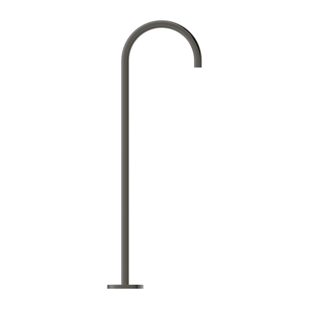 Freestanding bathtub faucet Ideal Standard Atelier Joy Magnetic Grey with built-in body