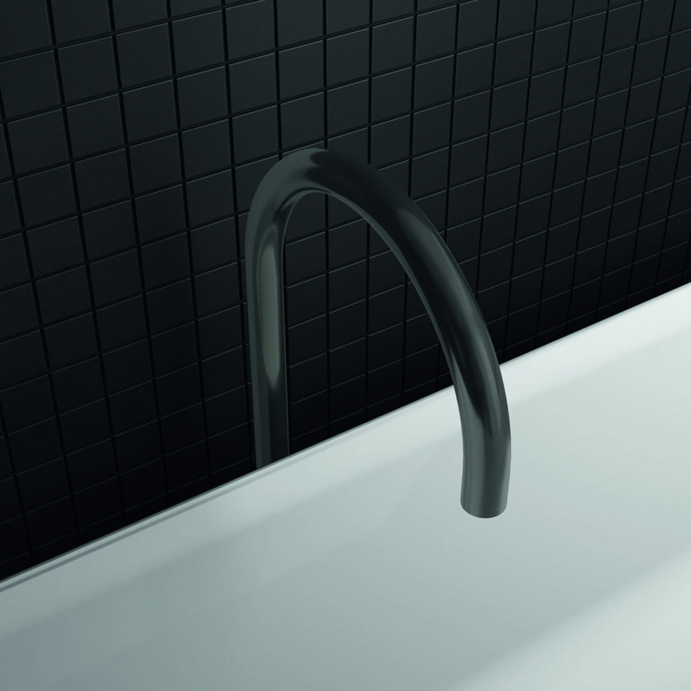 Freestanding bathtub faucet Ideal Standard Atelier Joy Magnetic Grey with built-in body