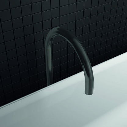 Freestanding bathtub faucet Ideal Standard Atelier Joy Magnetic Grey with built-in body