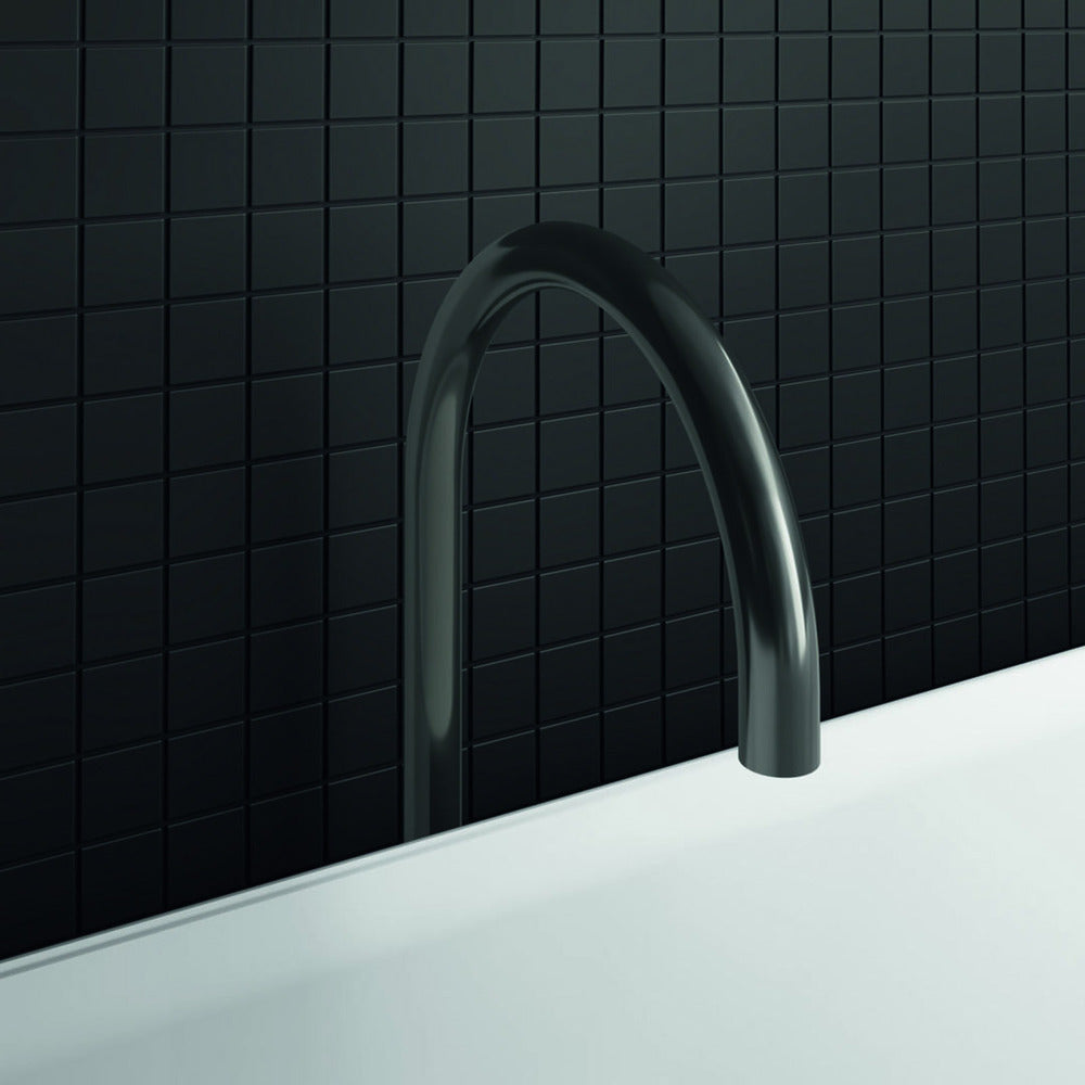 Freestanding bathtub faucet Ideal Standard Atelier Joy Magnetic Grey with built-in body