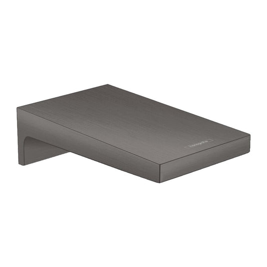 Hansgrohe Metropol Black - Brushed Chrome 185 mm Bathtub Spout