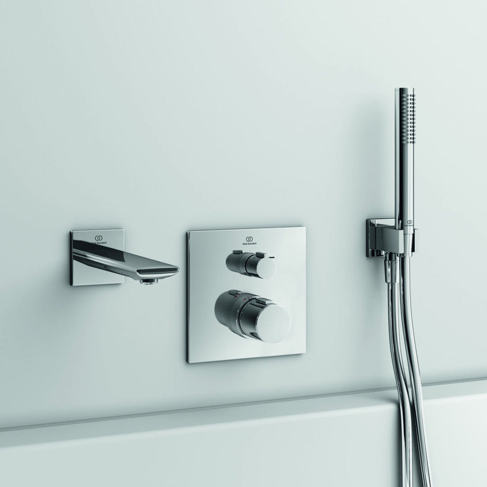 Bathtub Spout Ideal Standard Atelier Conca Glossy Chrome 18 cm