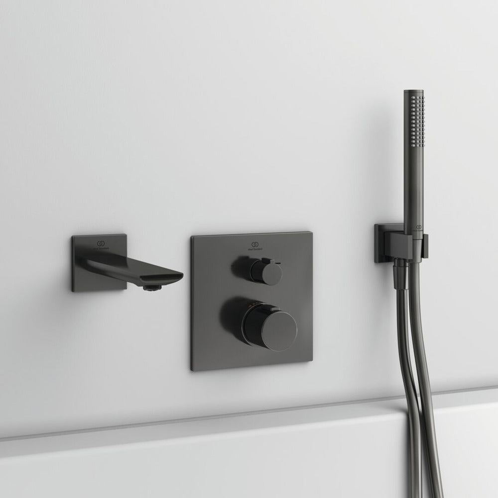 Пипа за вана Ideal Standard Atelier Conca сиво Magnetic Grey 18 cm