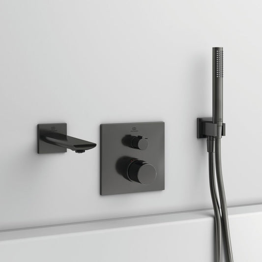 Пипа за вана Ideal Standard Atelier Conca сиво Magnetic Grey 18 cm