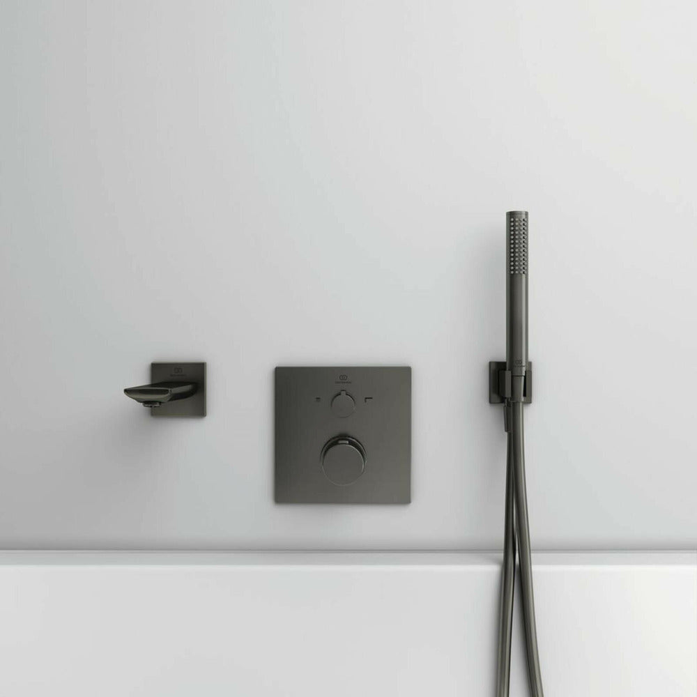 Пипа за вана Ideal Standard Atelier Conca сиво Magnetic Grey 18 cm