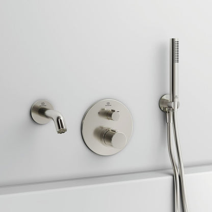 Bathtub faucet Ideal Standard Atelier Joy silver Silver Storm 16 cm