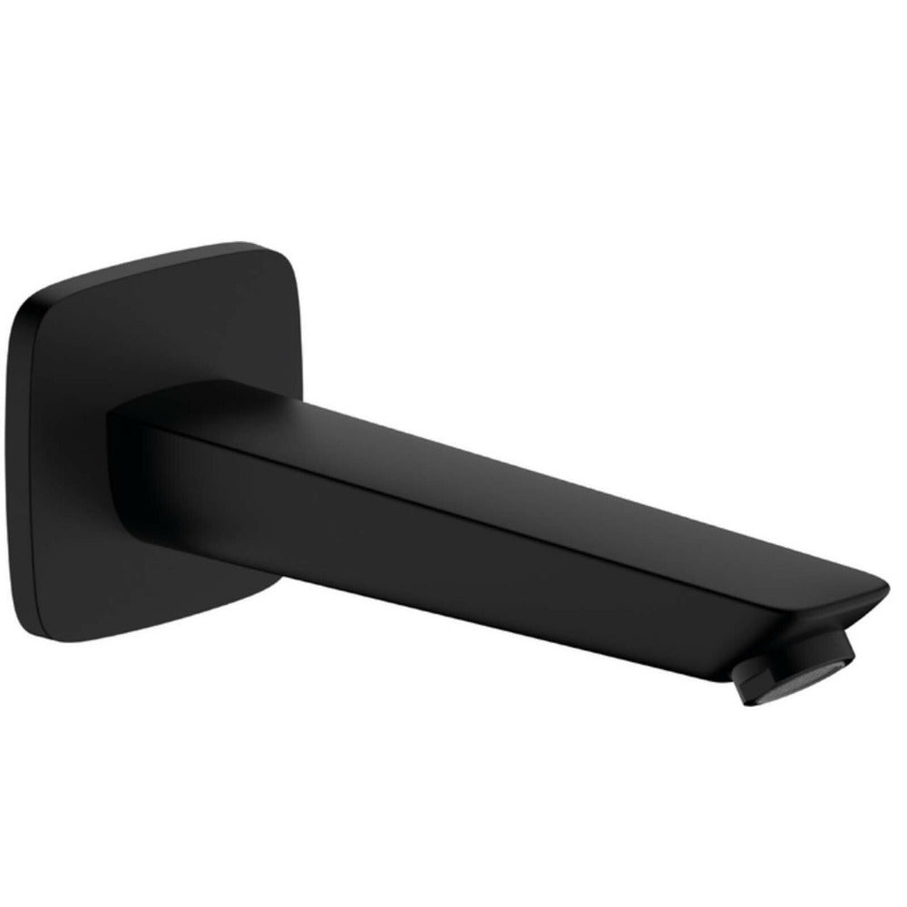 Bathtub Spout Matte Black Hansgrohe Logis