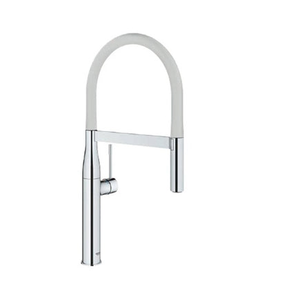 Пипа за батерия кухня Grohe Essence GrohFlexx бял мат