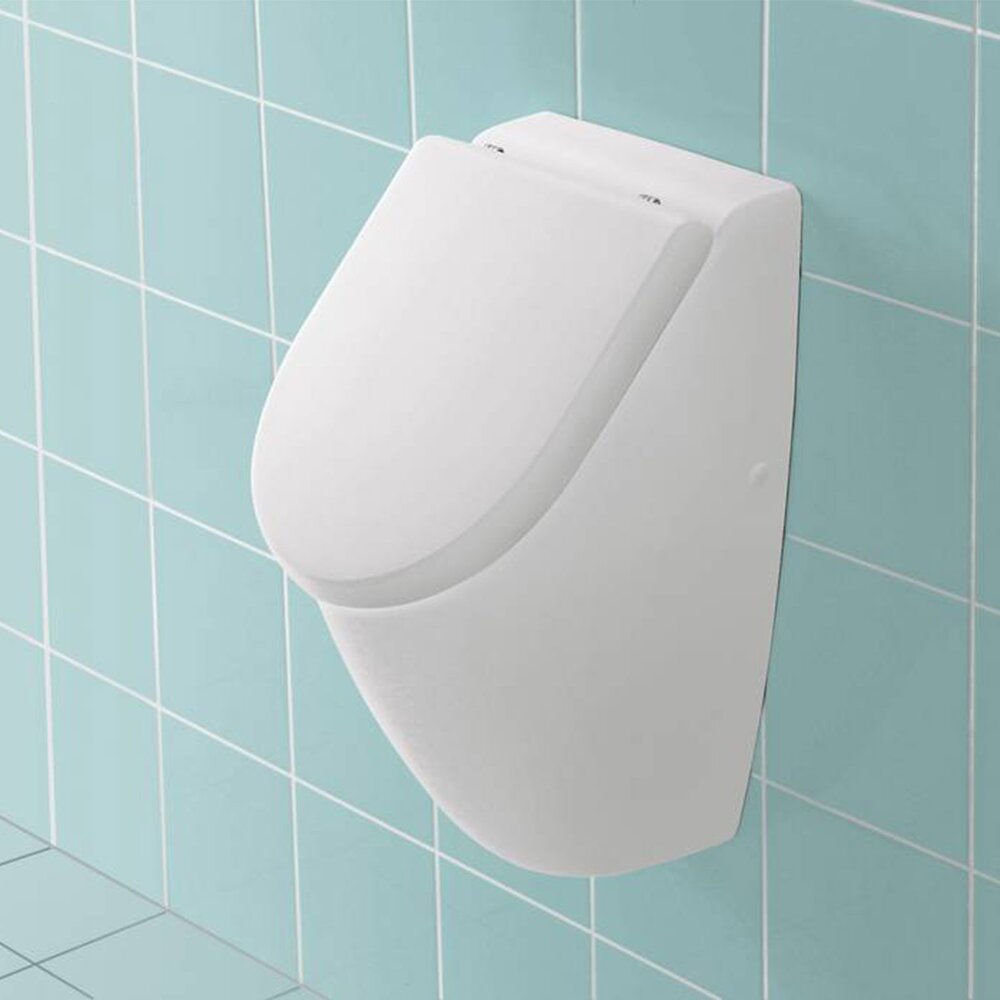 Писоар с вградена захранване Villeroy&Boch Subway 2.0 бял