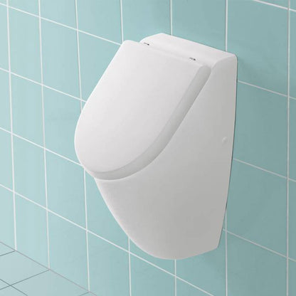 Писоар с вградена захранване Villeroy&Boch Subway 2.0 бял