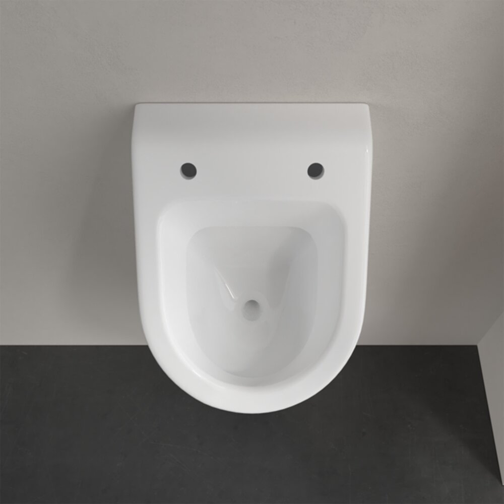 Писоар с вградена захранване Villeroy&Boch Subway 2.0 бял