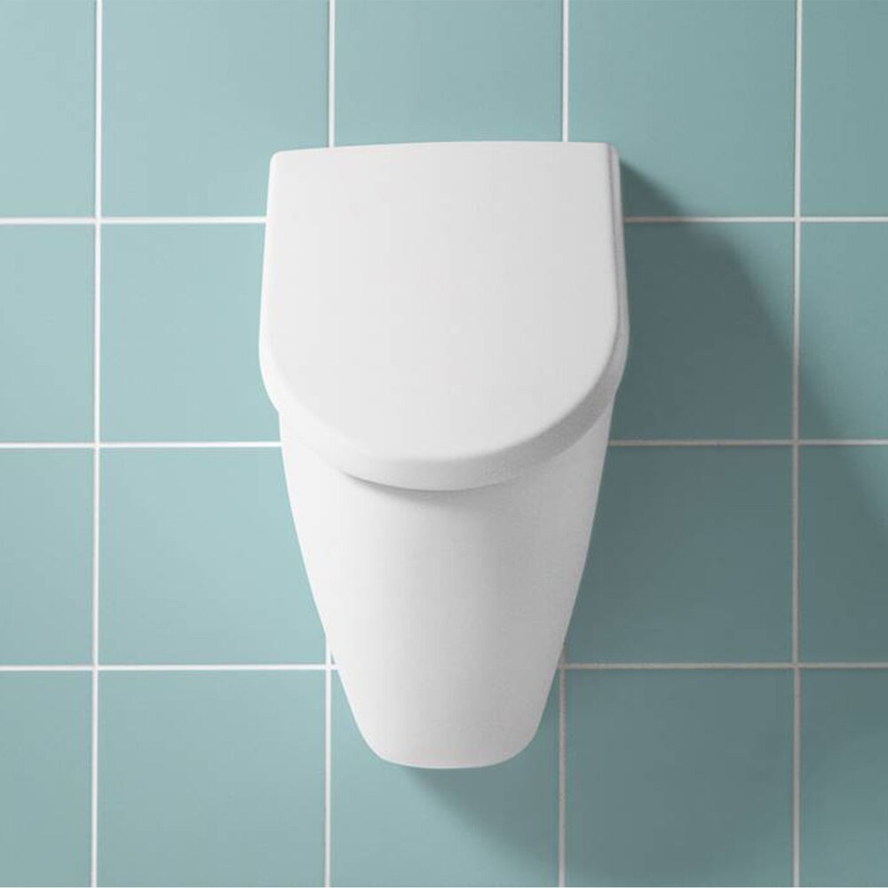 Писоар с вградена захранване Villeroy&Boch Subway 2.0 бял