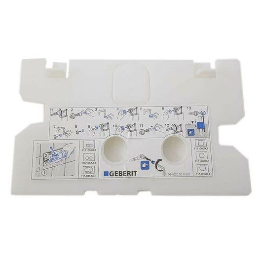 Protection plate Geberit for built-in Delta tank