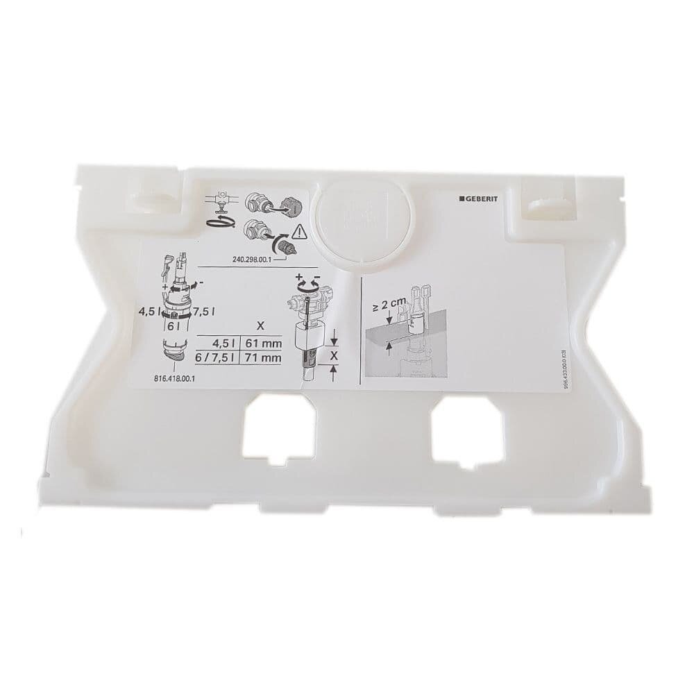 Geberit Sigma Protection Plate