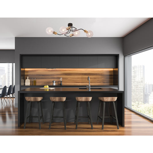 Emibig Veken 4 Ceiling Light Silver