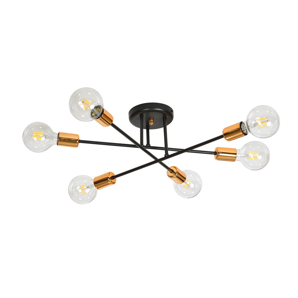 Emibig Veken 6B Ceiling Light Silver