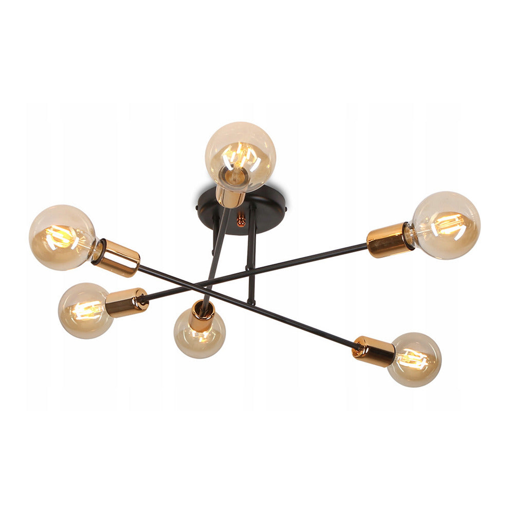 Emibig Veken 6B Ceiling Light Silver