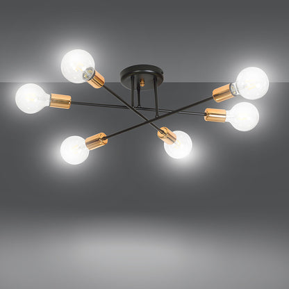 Emibig Veken 6B Ceiling Light Silver