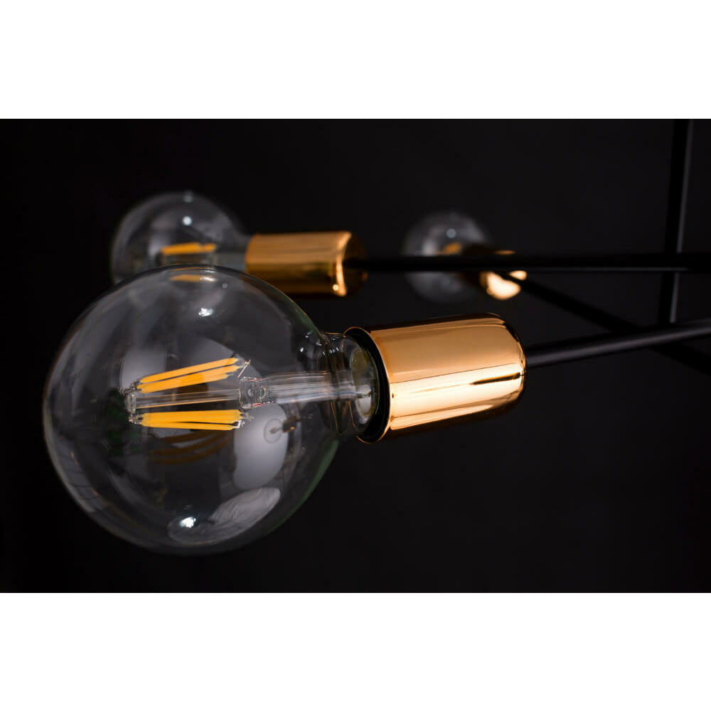 Emibig Veken 6B Ceiling Light Silver