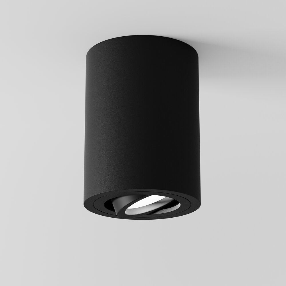 Maytoni Atom Black 1 Bulb Ceiling Lamp