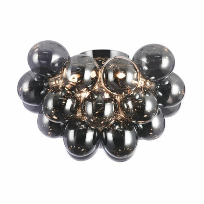 Maytoni Balbo Ceiling Lamp Nickel/Grey 8 Bulbs