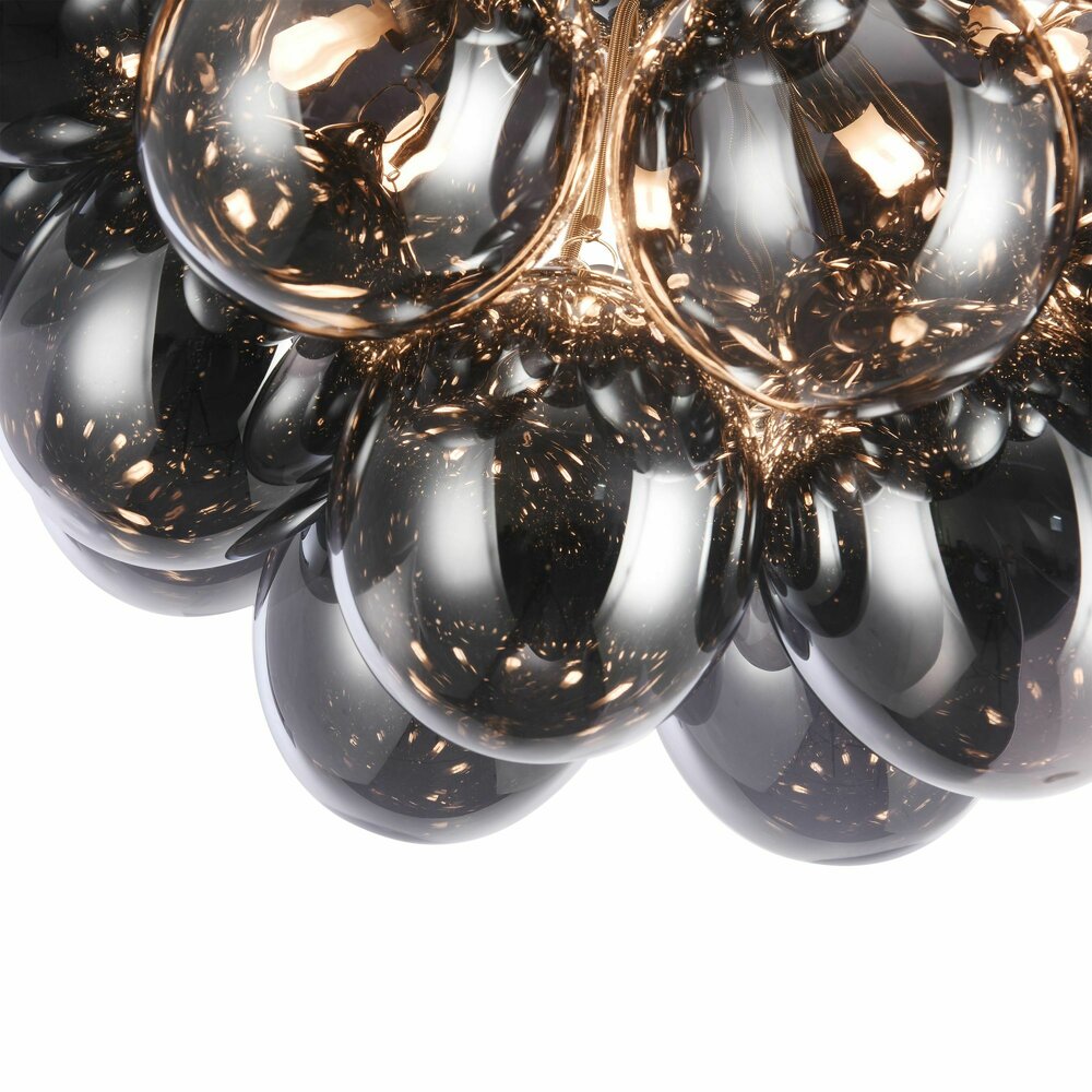 Maytoni Balbo Ceiling Lamp Nickel/Grey 8 Bulbs