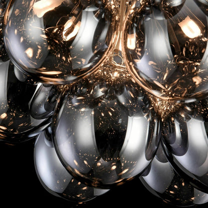 Maytoni Balbo Ceiling Lamp Nickel/Grey 8 Bulbs