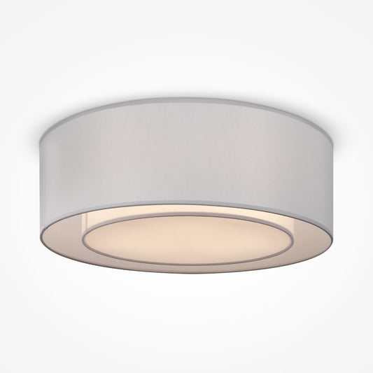 Maytoni Bergamo Ceiling Light Chrome/White 3 Bulbs
