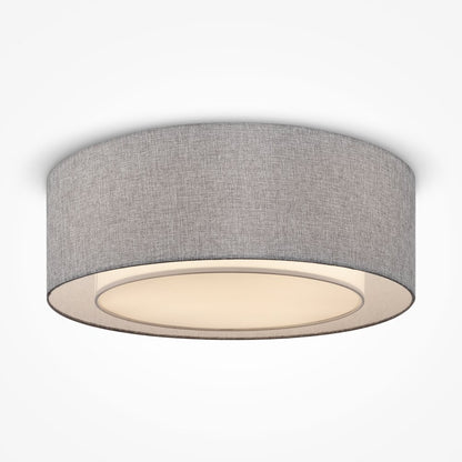 Maytoni Bergamo Ceiling Light Chrome/Grey 3 Bulbs