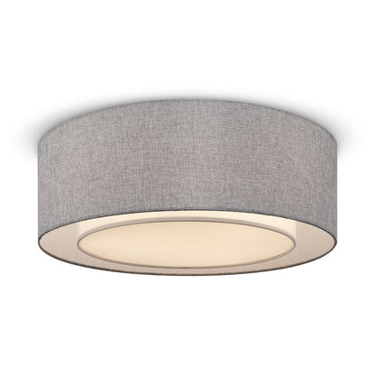 Maytoni Bergamo Ceiling Light Chrome/Grey 3 Bulbs