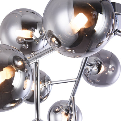 Плафонера Maytoni Dallas хром/сив 12 крушки