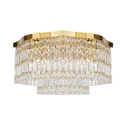 Maytoni Dune Gold Ceiling Light 6 Bulbs