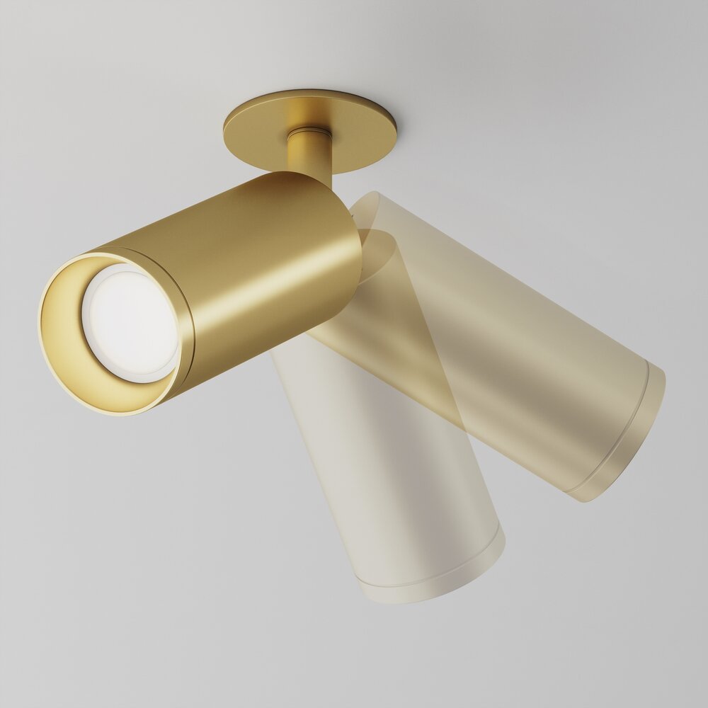 Maytoni Focus Gold/Gold Ceiling Light 1 Bulb C018CL01MG