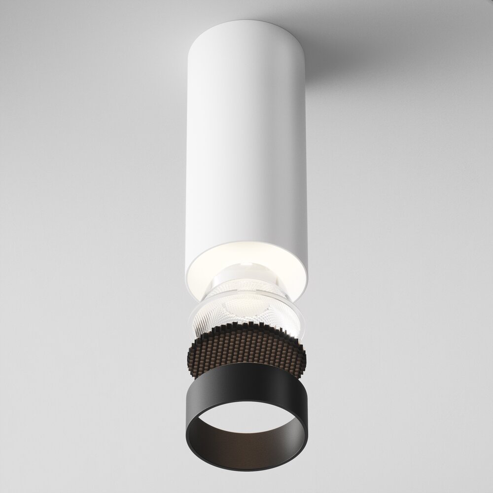 Maytoni FOCUS LED White Ceiling Light 14.5 x 6.5 cm