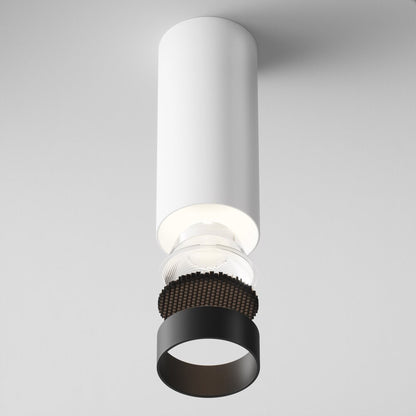 Maytoni FOCUS LED White Ceiling Light 14.5 x 6.5 cm