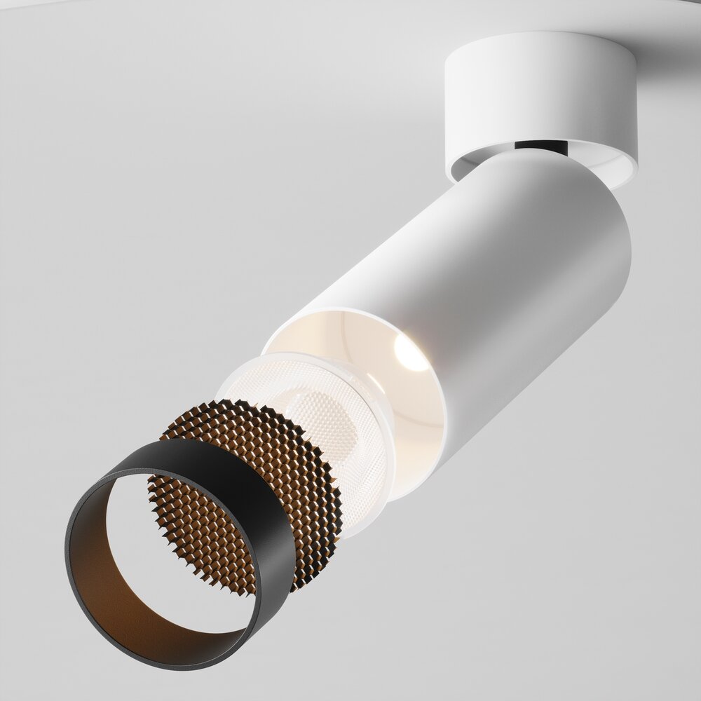 Maytoni FOCUS LED White Ceiling Light 6 x 16.5 cm