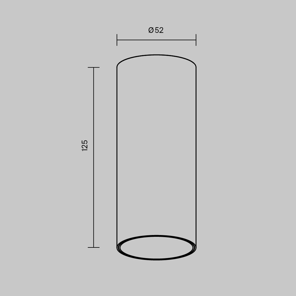 Плафонера Maytoni FOCUS LED бял 6 x 7 см