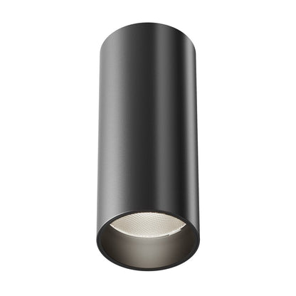 Maytoni FOCUS LED Black Ceiling Light 14.5 x 6 cm