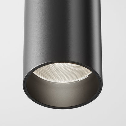 Maytoni FOCUS LED Black Ceiling Light 14.5 x 6 cm