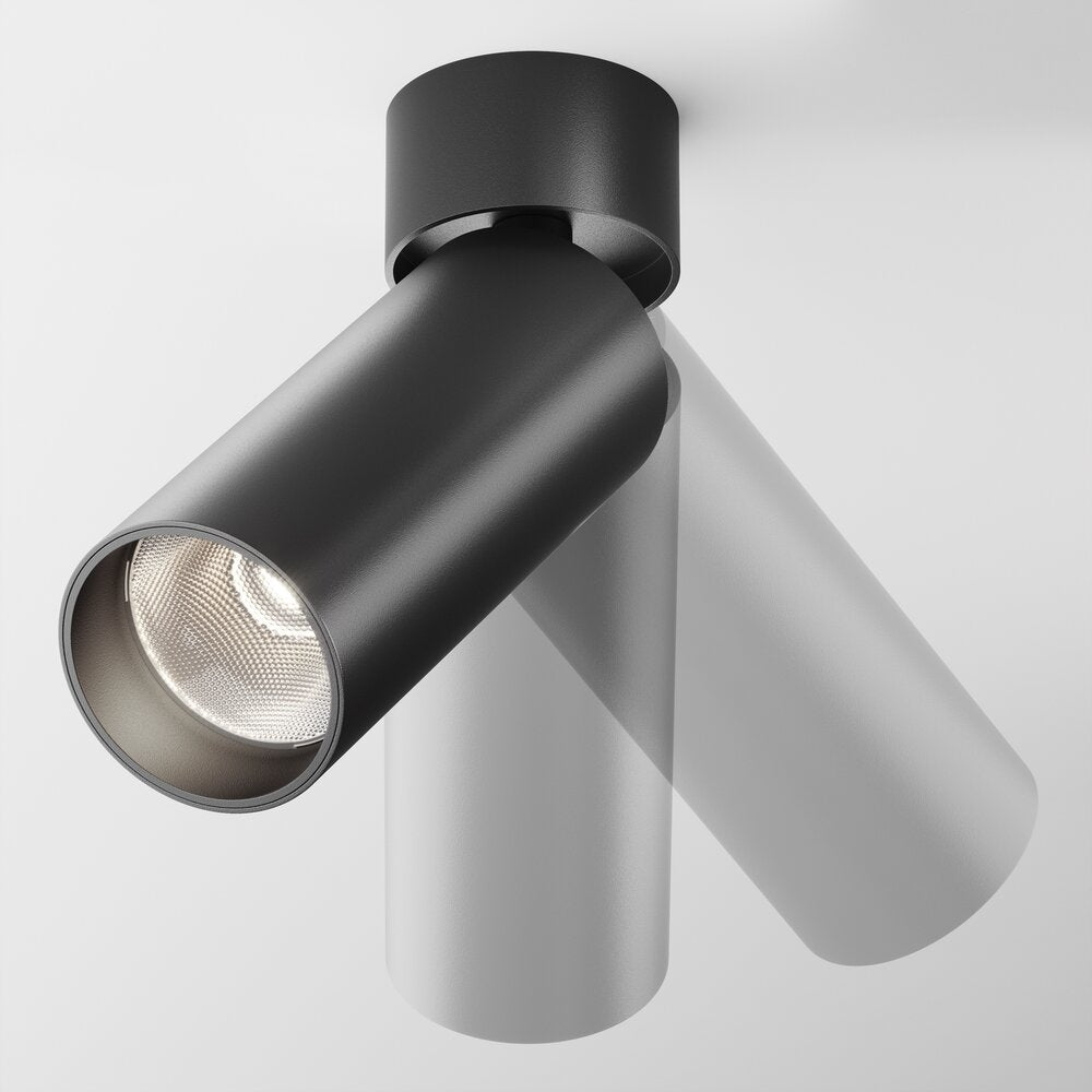 Плафониера Maytoni FOCUS LED черна 5 x 17 см
