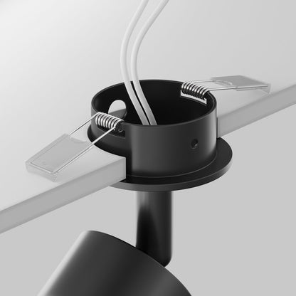 Maytoni Focus Black/Black Ceiling Light 1 Bulb C018CL01B